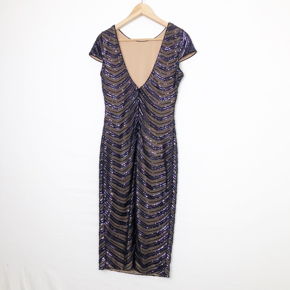 Dress, the population medium NWT Marcella shuffle bodycon dress - Picture 6 of 16